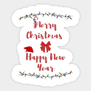 Merry Christmas Sticker